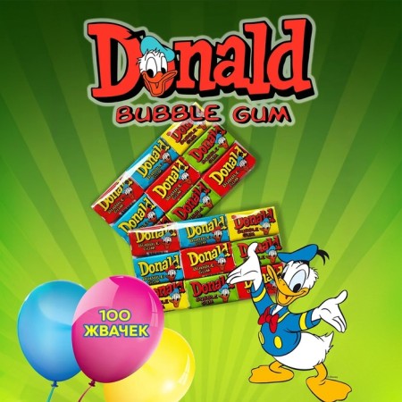 Chewing gum "Donald"- 4.5 g