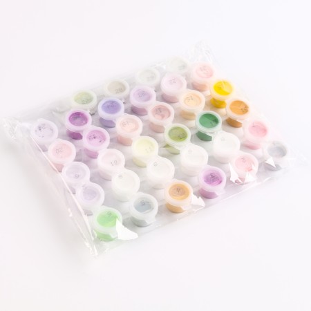 Acrylic paints for paintings by numbers 29 colors-3