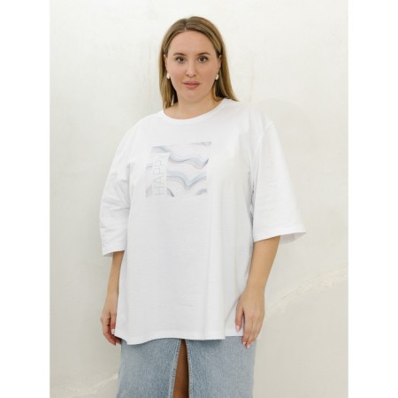 Female T-shirt, size 76-78, white color