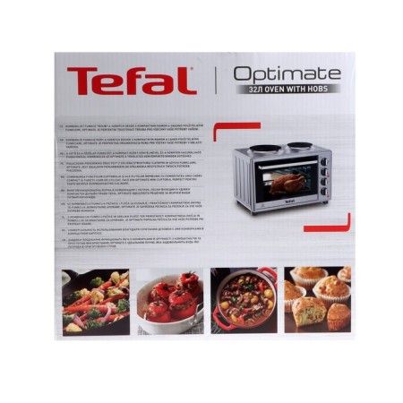 Mini furnace Tefal of463d30, 3000 watts, 32 l, grill, convection, timer, silver-black-5