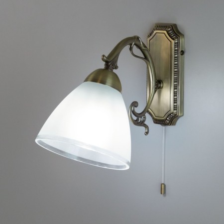Sconces Citilux "Latur" CL413411, 14x20 cm, 1x75W, E27, brown color-6