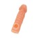 Kokos nozzle is realistic with additional stimulation, TPE, bodily, 15.6 cm, m