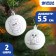 New Year's Christmas tree decoration for coloring "New Year! Bear and bullfinch ", 2 pcs, d = 5.5 cm