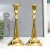 Summary Metal "smoothness" gold set 2 pcs 24x10x10 cm
