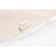 Plush mat Sofi de Marko, size 100x100 cm, white color