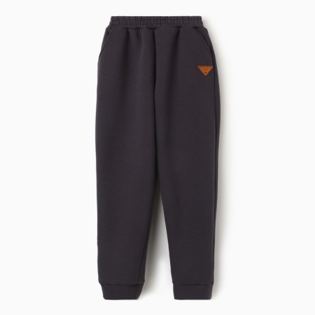 Children's trousers, launched, graphite color, height 170 cm