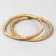 Handles for a bag, 2 pcs, bamboo, d = 11.5/13 cm, thickness 0.8 cm