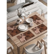 A set of napkins for setting the table 