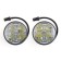 Daytime running lights LED MTF LIGH "Country" 12/24V, 8 W, 6000K, 2 pcs, LDL70