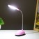 Board lamp "Light Roy" LED from batteries pink 5x8.5x20 cm Risalux