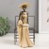 Polystone souvenir "Lady in Beige with a child" 13x12.5x24 cm