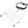Fife Shades of Grey Play Nice collar with nipples, satin