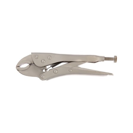 Manual tundra clamp, semicircular capture, with a latch, 180 mm-1