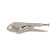 Manual tundra clamp, semicircular capture, with a latch, 180 mm