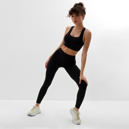 Leggings Sports Minaku: Sportly; Black color, rr 46-5