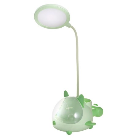 Board Lamp "Cute Bear" LED 3.5W USB AKB Green 12x15x32 cm Risalux-19