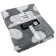 Bluming Casa Conforte Stella Casper 100x150cm, gray, flannel 190 gr/m, PE100%