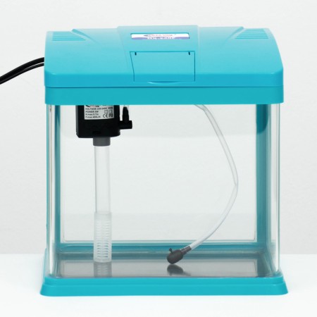 The Seastar HX-240F Aquarium includes: LED lamp, filter, 10 l, blue-1