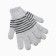 Gloves female, the color is light gray, size 18