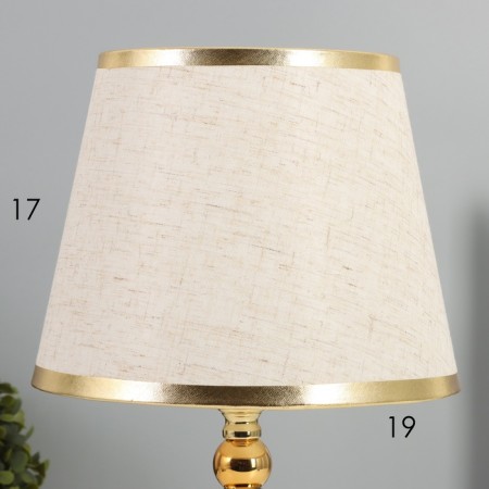 Table lamp "Formula" 1x40W E27 gold 22x22x36cm-2