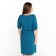 Women's dress, blue color, size 54