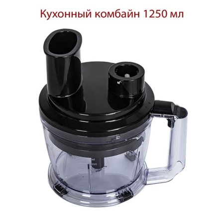 Pioneer HB135s, submersible blender, 1000W, 1.25/800 ml, black color-8