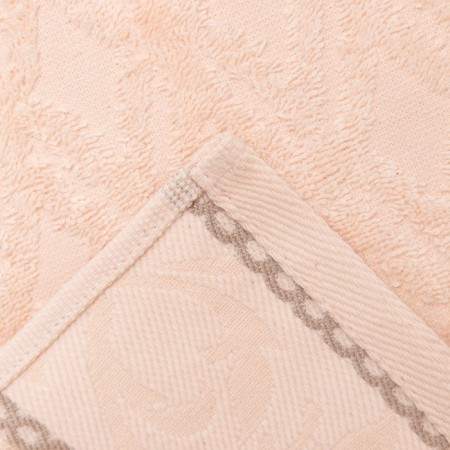 Tricky towel 50x80 juliet, pink color 420g/m 100% cotton-3