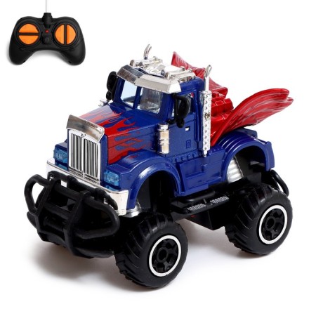 Radio-controlled jeep "Big Fut", works from batteries