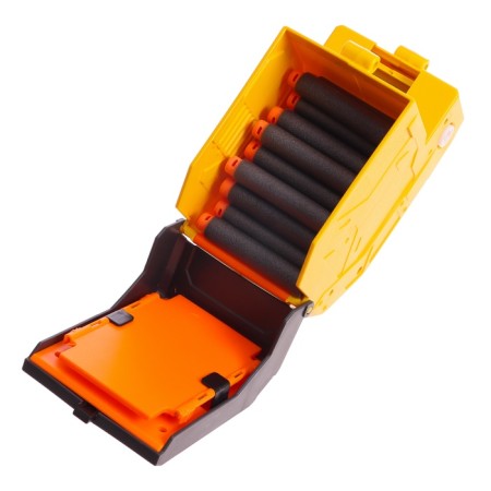 Blaster "Speed ​​-shot", shoots with soft bullets, works on batteries-4