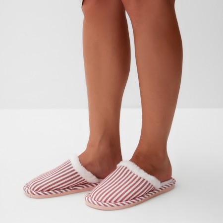 Women's slippers, size 38-39, red-10