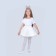Carnival set "Queen", crown, skirt, white color