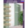 Set of curtains "Canvas", size 200x270 cm, 2 pcs, color gray-grinding, dusty menthol