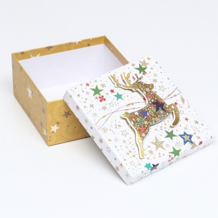 A set of boxes 3 in 1 15.5x15.5x7.5 - 18x18x8.5 - 20x20x9.5 cm.-2