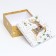 A set of boxes 3 in 1 15.5x15.5x7.5 - 18x18x8.5 - 20x20x9.5 cm.