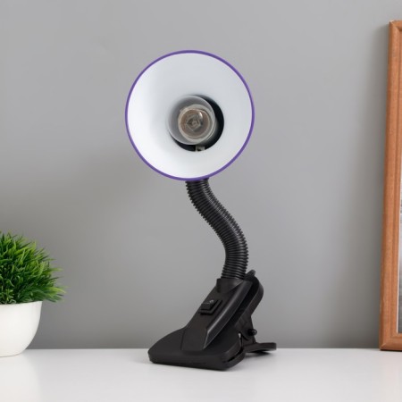 Table lamp E27, with off. On the clamp (220V) purple (108V)-6