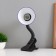 Table lamp E27, with off. On the clamp (220V) purple (108V)