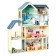 Duke Paramo Doll Wooden "Madelin Avenue", four -story, with furniture