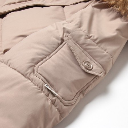 Women's Winter jacket, beige color, size 44-4