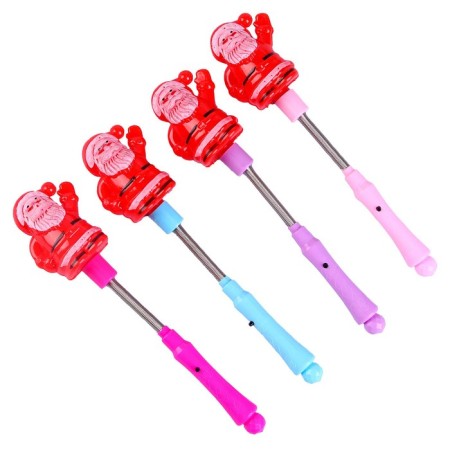 Santa Claus Light Back, on the spring, MIX color-6