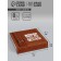 Box for 8 sweets + chocolate, with the "best" window, 17.7 x 17.8 x 3.8 cm. Confectionery packaging