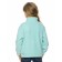 Jacket for girls, height 92 cm, azure color
