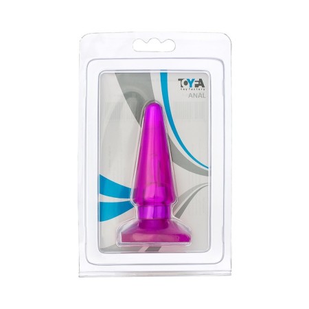 Anal plug Toyfa, PVC, purple, 9.5 cm-2