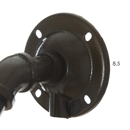 Bra "Crane" E27 40W Black 9x22 cm-3