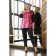 Female costume: jumper, trousers, size 52, color fuchsia
