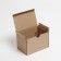 Self -charged box, brown, 15 x 10 x 10 cm