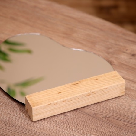 Decor "Mirror" on a stand 24x4.5x27 cm-3