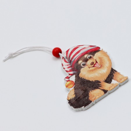 Set of suspensions in wooden gift packaging 12 pcs.13x13x2 cm-6