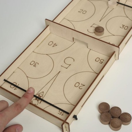 Board game "Chapai! A shootout", for motor skills and accuracy, 39 x 17 x 4.5 cm-3
