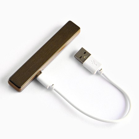 Electronic lighter, spiral, 180 mAh, USB-3
