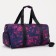 Sports bag with lightning, external pocket, lilac color
